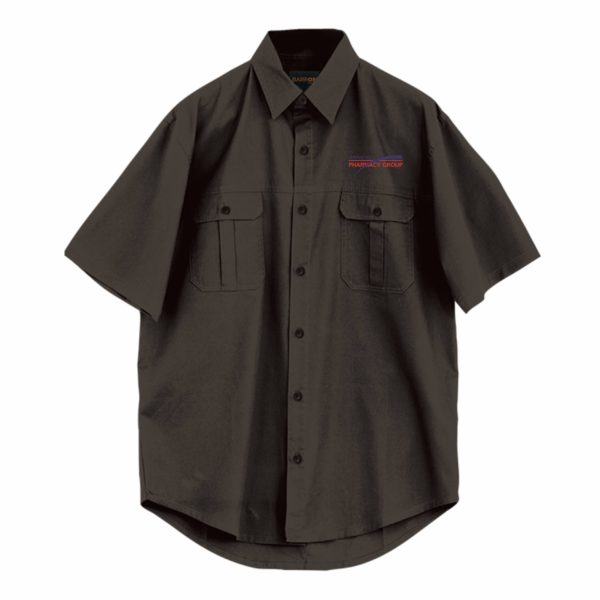 Mens Plain Bush Shirt